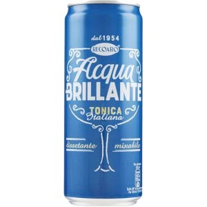 TONICA RECOARO ACQUA BRILLANTE LAT 330 ML 24 Pezzi