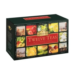 Twelve Teas Selection | Selezione di tè neri e verdi | 60 bustine