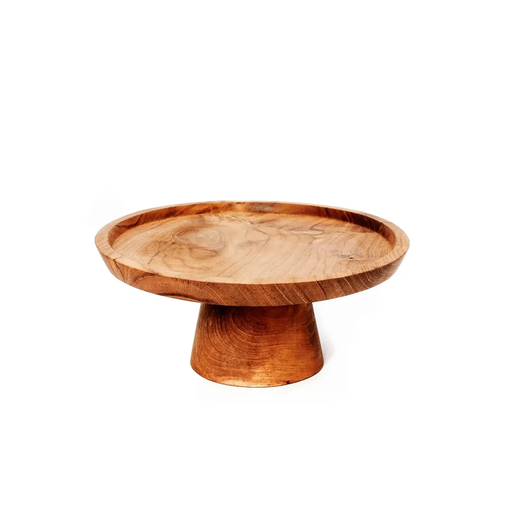 Il Vassoio Da Torta Teak Root - S