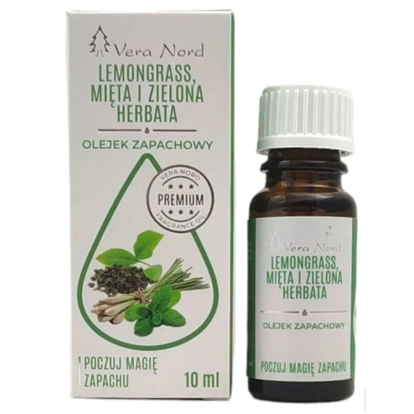 Vera Nord Lemongrass Menta ed Erbe Verdi Olio 10Ml
