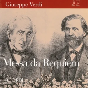 VERDI - Messa da Requiem, partitura [lat]