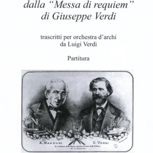 VERDI - Quattro pezzi dalla "Messa di Requiem" | orch. d'archi - parti