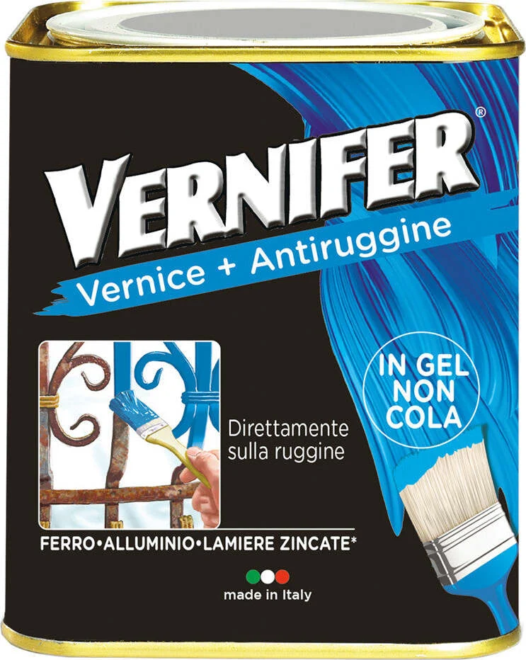 VERNICE ANTIRUGGINE VERNIFER Ml. 750 - verde smeraldo (4871) Arexons