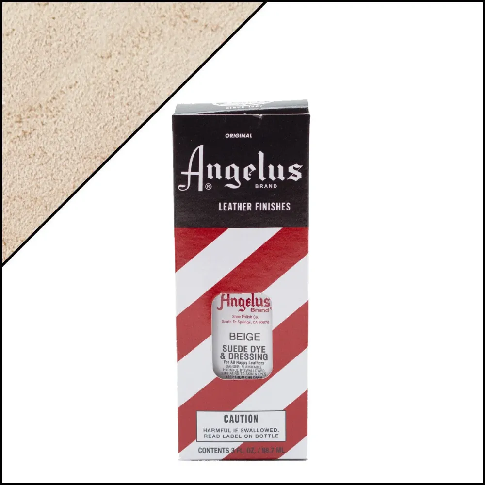 Vernice scamosciata Angelus Beige