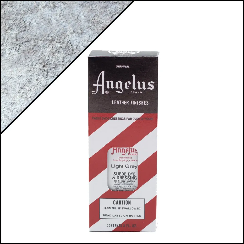 Vernice scamosciata Angelus Grigio Chiaro