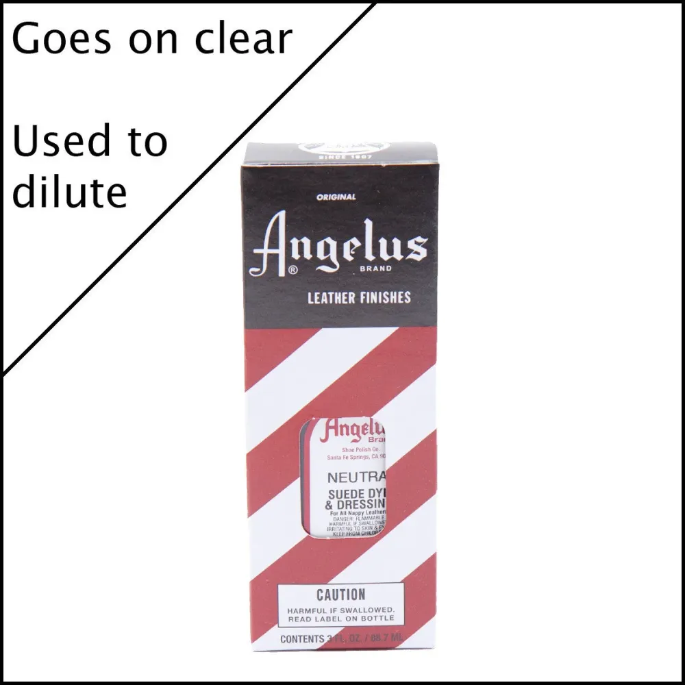 Vernice scamosciata Angelus Neutral
