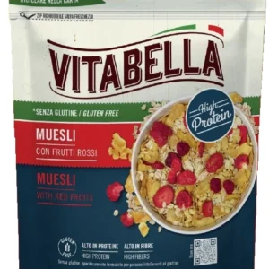 Vitabella Muesli Proteico Con Frutti Rossi 240 G
