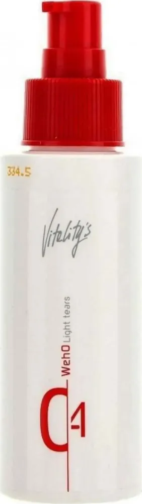 Vitality's Weho Light Tears Fluido Protettivo Raggi Uv E Calore Rifinitore Per Lo Styling Effetto Brillante Trattamento Sp...