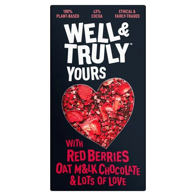 Well&Truly Frutti Rossi Avena M&lk Cioccolato 90g