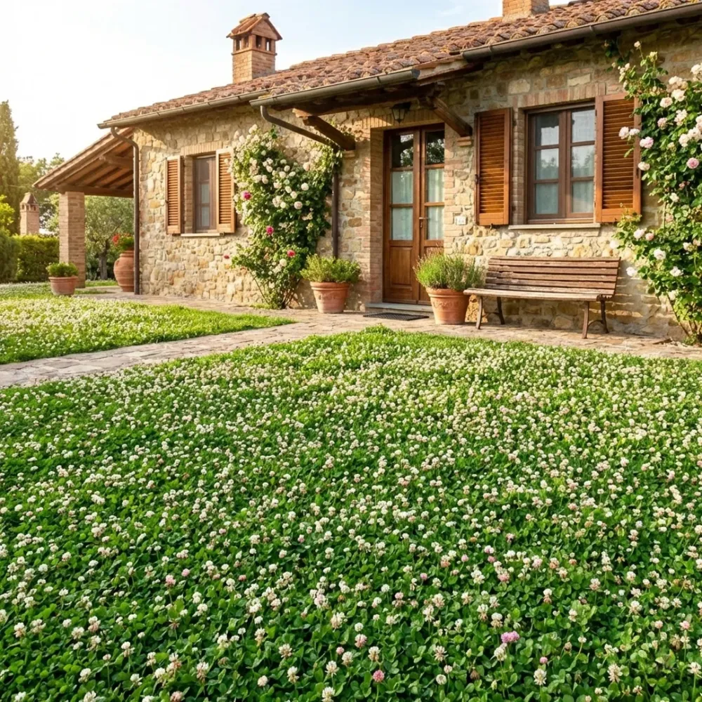 Semi Prato Trifoglio Nano Franchi 150/81 250 g per 25 mq Repens