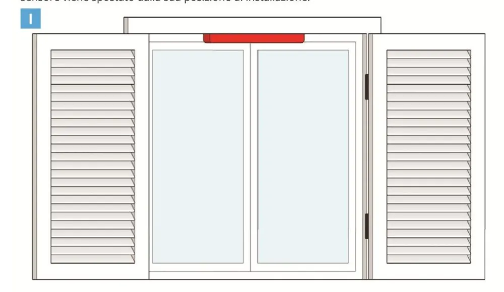 Sensore Marrone barriera tendina ultra compatto tenda per protezione varchi interno/esterno senza fili MW (Copia)