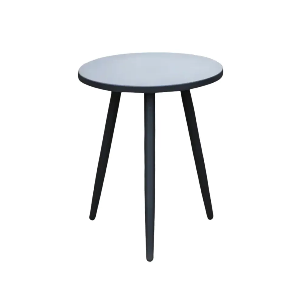 Mobili da Esterno Alluminio Salotto bistrot acciaio "You&Me" tavolino + 2 poltrone da giardino