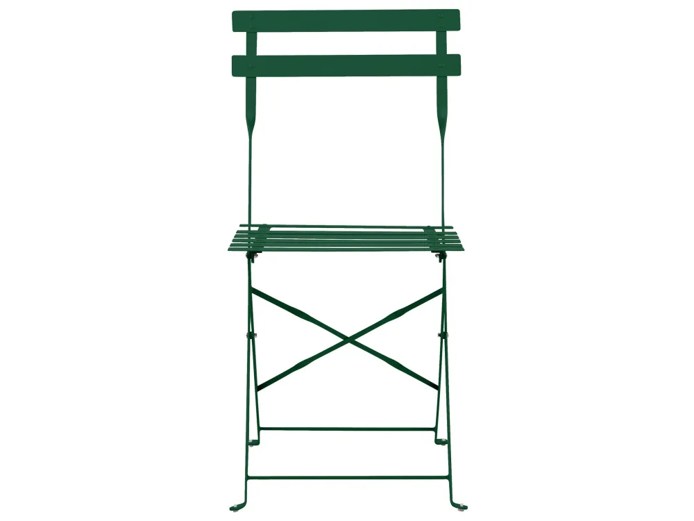Set da balcone acciaio verde ombroso FIORI - Con Cuscini Inclusi