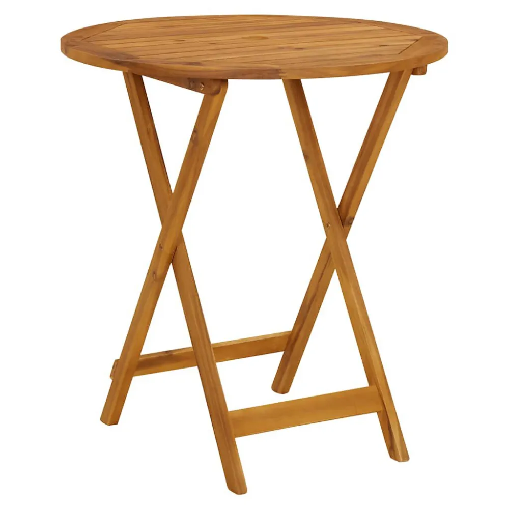 Set Giardino Premium Set da Bistrot 3pz Antracite Tessuto e Legno Massello