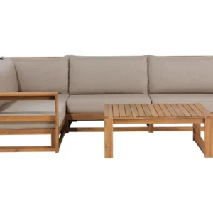 Set da giardino TIMOR Legno d'acacia Legno palese Destra