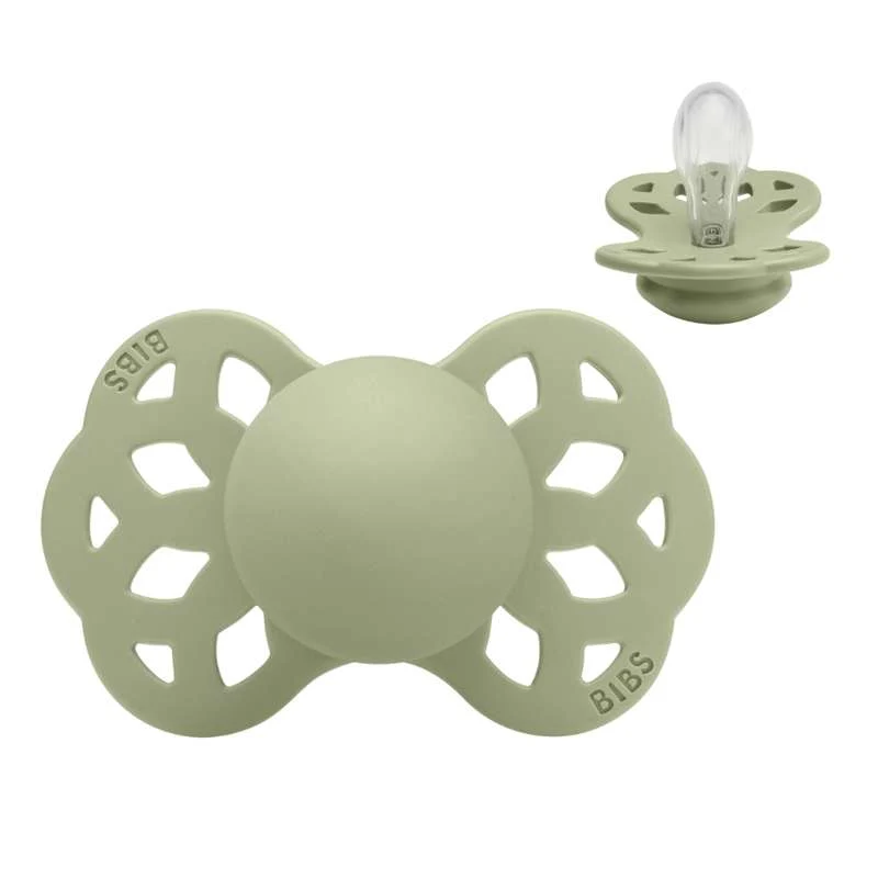 Set Modulare BIBS Symmetrisk Infinity Sut - Str. 1 - Silikone - Sage