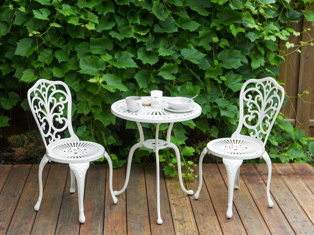 Set Modulare Set da balcone metallo bianco TRIORA/DASCIO