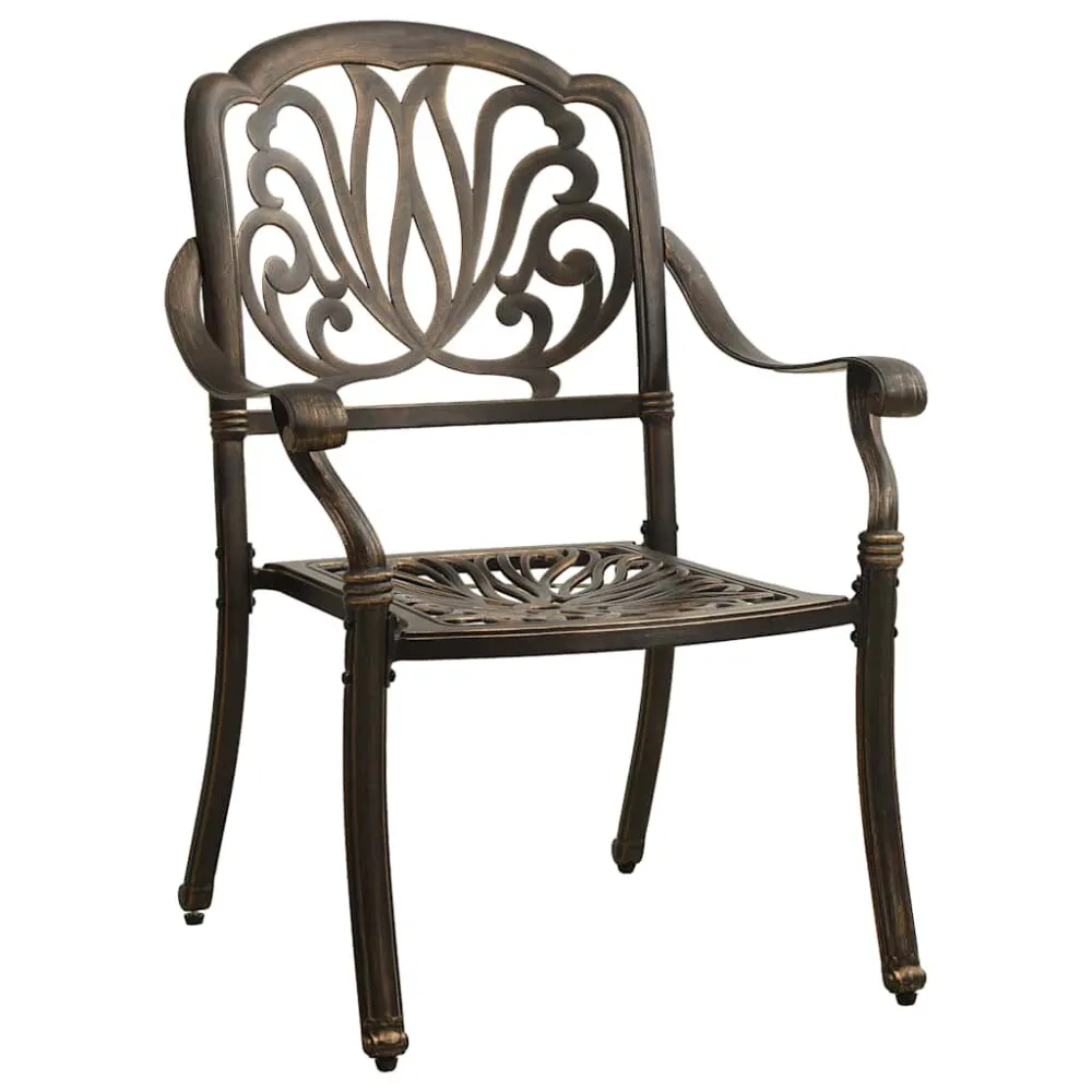 Set Modulare Set da Bistrot 3 pz Alluminio Pressofuso Bronzo