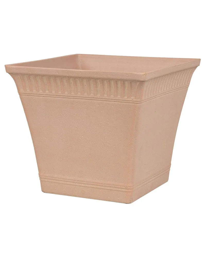 Set 2 Plant Pots 41 x 41 x 36 cm Pink PSATHA