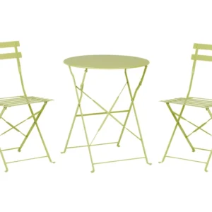 Set Relax Set da balcone acciaio verde lime FIORI