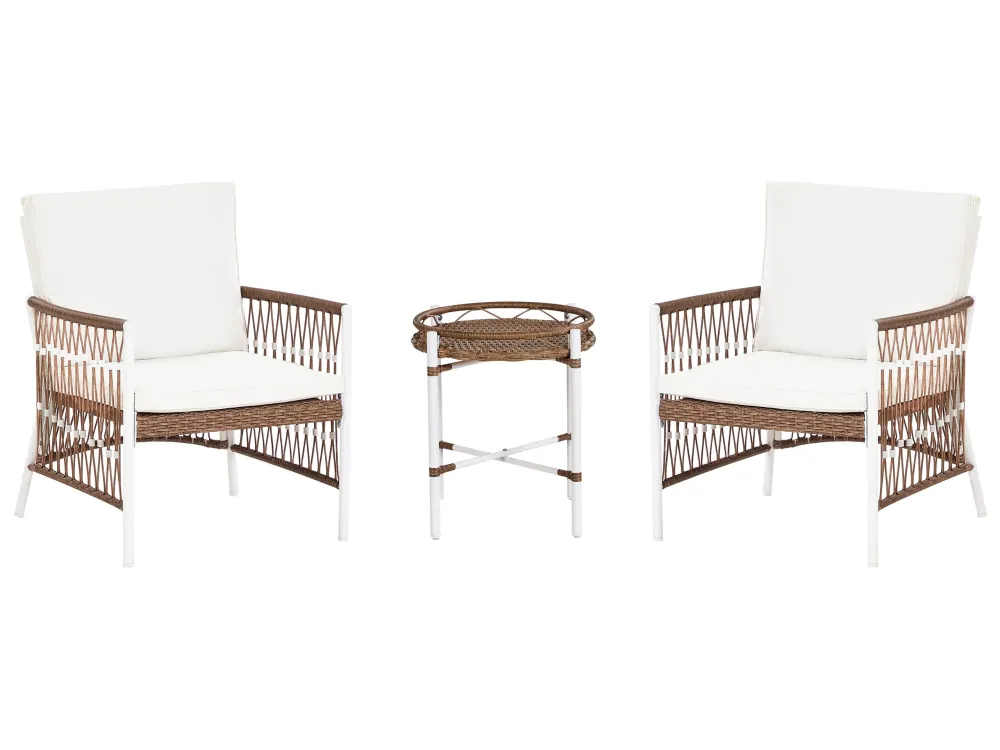 Set Relax Set da balcone metallo bianco LEVICO