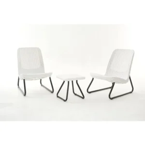 Set Relax Set patio bianco RIO KETER
