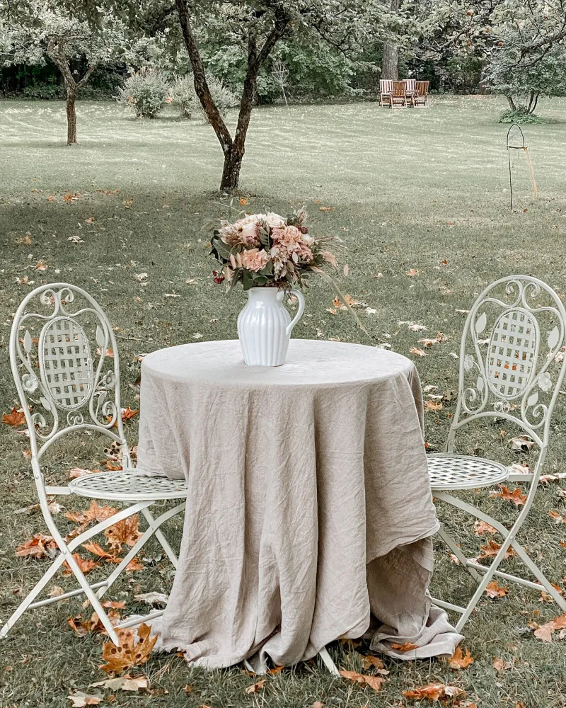 Set di 2 sedie da giardino BIVIO Metallo Bianco infangato