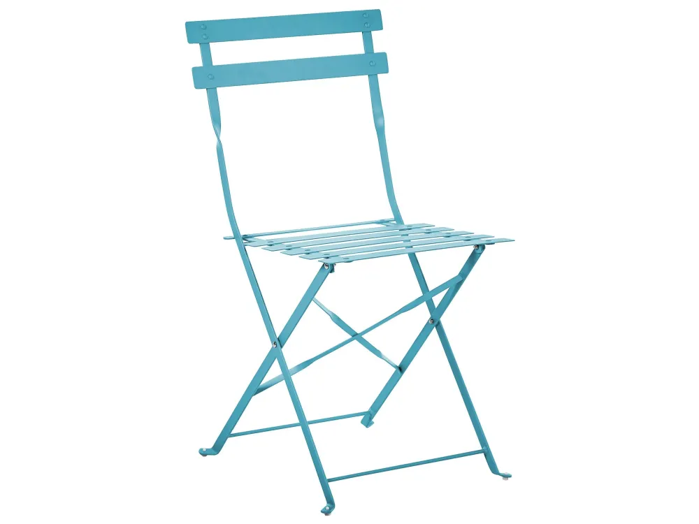 Steel Garden Bistro Set Sea Blue FIORI
