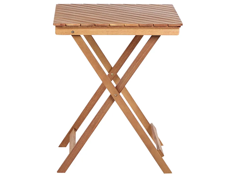 Wooden Bistro Set Dark ARDORE