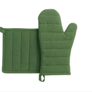 WINKLER Set cucina Jona 1 guantone con 1 presina Verde