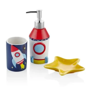 Il set da bagno Mia Rocket 3 pezzi Selected Products - 871