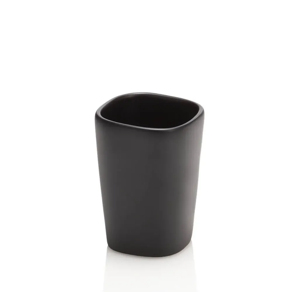 Set Completo Accessori Bagno Black Elegance