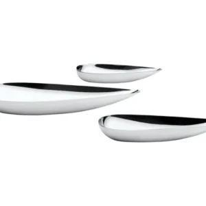 Set di ciotole snack PHILIPPI Blob Inox 3 pezzi.