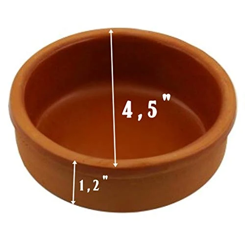 5,99 $ | Pentole di terracotta, 4,5" terracotta, pentole di terracotta per cucinare - Confezione da 6)