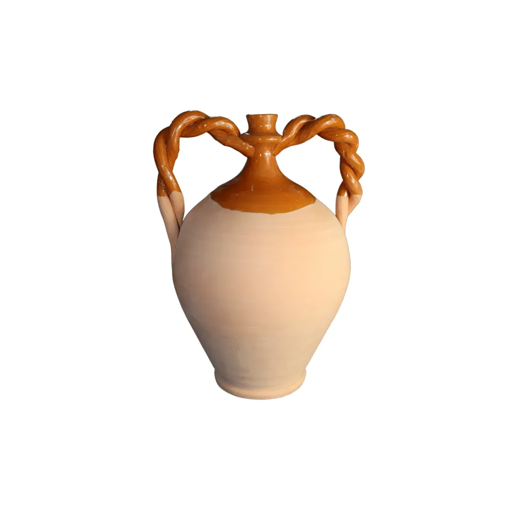 Anfora Terracotta Rustica Fatto Mano – Arredo Tradizionale per Interni ed Esterni