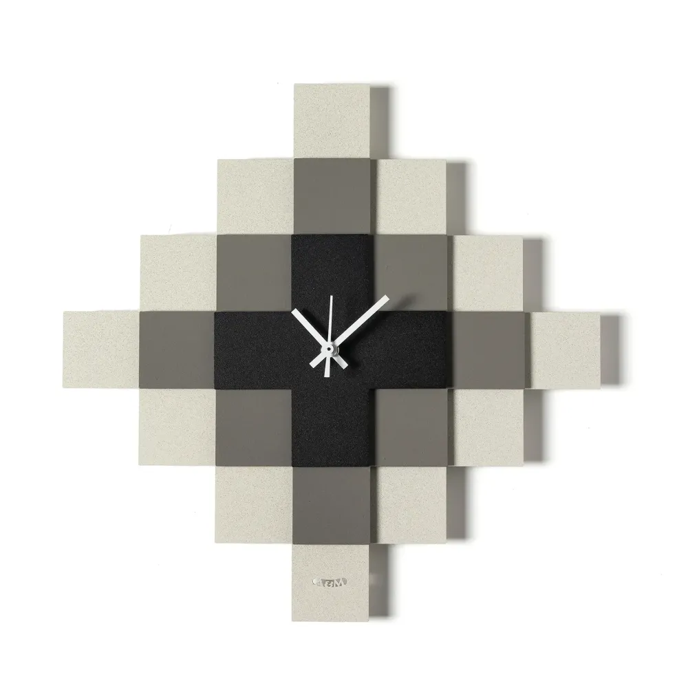 Arti & Mestieri Orologio Mosaico 35x35 cm Metallo