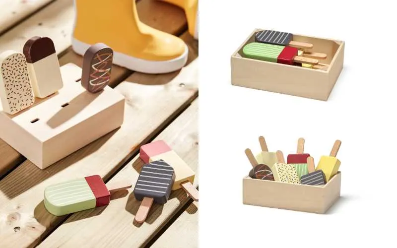Bistrot di ghiaccioli legno | Concetto di bambino