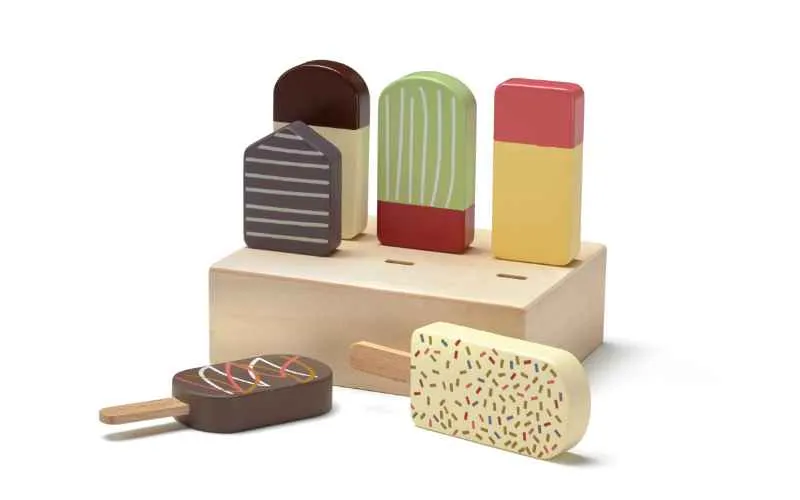 Bistrot di ghiaccioli legno | Concetto di bambino