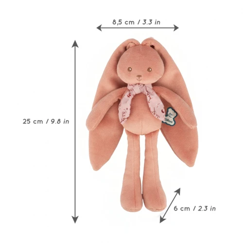 BURATTINO CONIGLIETTO TERRACOTTA 25CM