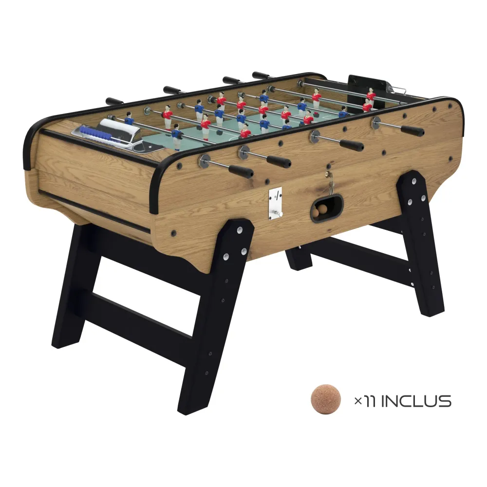 Calcio balilla Bistrot, imitazione quercia antica