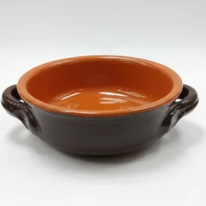 Colì Ciotola Terracotta Modello Brunella Ø 17 cm | Fondina Artigianale per Zuppe, Legumi e Contorni | Tradizione Salentina...