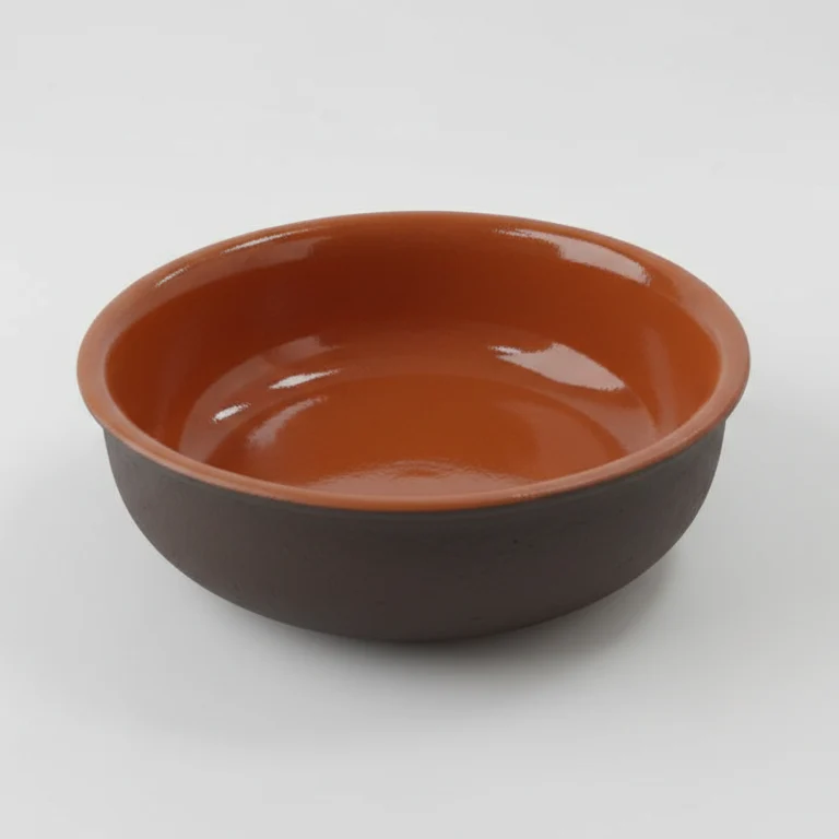 Colì Ciotola Terracotta Modello Brunella Ø 14 cm | Fondina Monoporzione senza manici per Zuppe, Legumi e Dessert | Tradizi...