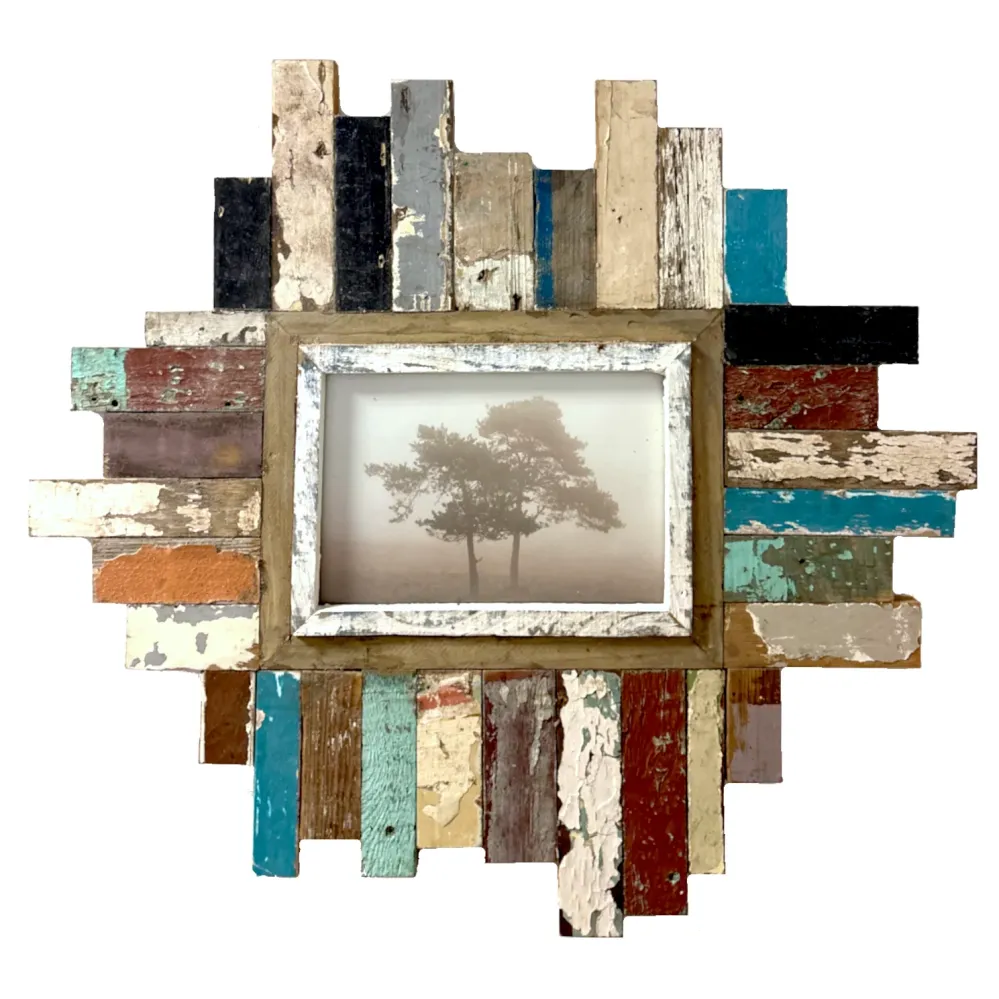 Cornice d'autore mosaico colorata