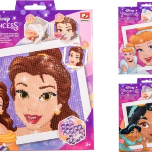 Disney Princess Diamanti Mosaico 3 assortimenti