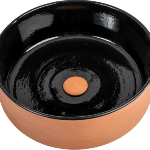 Index Red Lavabo terracotta colore Nero Ø 42