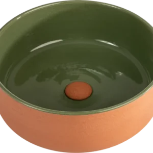 Index Red Lavabo terracotta colore Verde Ø 42