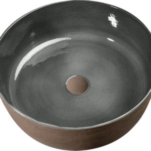 Index Tinta Lavabo terracotta colore Grigio Ø 42