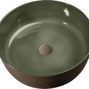 Index Tinta Lavabo terracotta colore Verde Ø 42