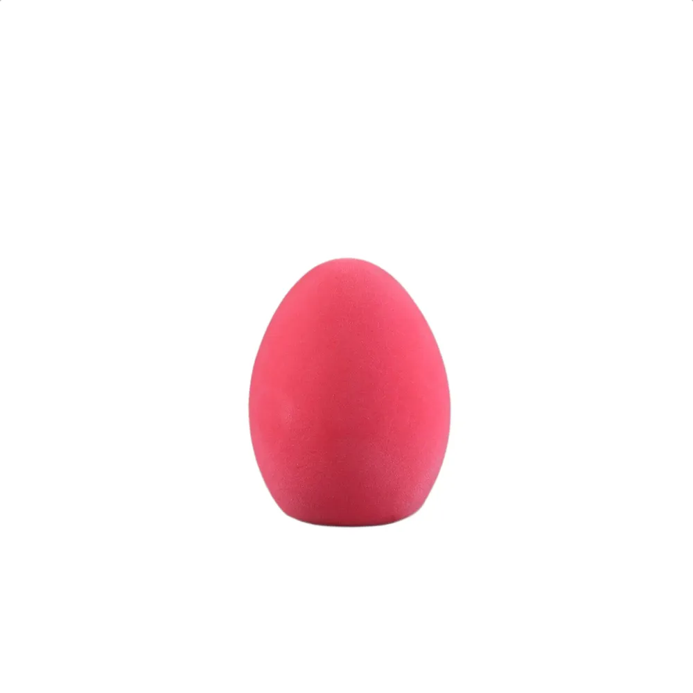 Kassem Pink flocking terracotta deco easter egg S