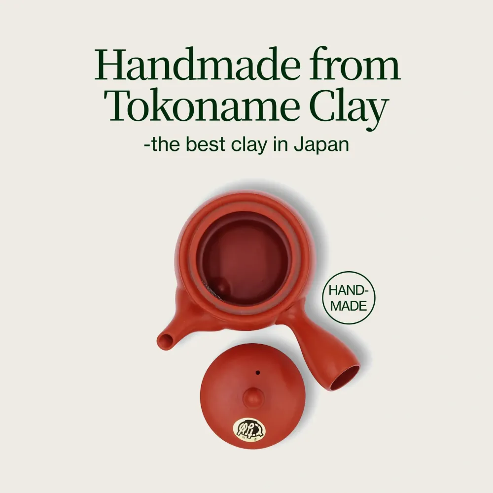 Kyusu Terracotta Rossa